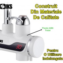 Robinet Electric Instant Apa Calda SIKS, cu Afisaj Digital si Canal Scurgere Apa, Pipa Flexibila, Pentru Chiuveta Bucatarie, ... Robinet Electric Instant Apa Calda SIKS, cu Afisaj Digital si Canal Scurgere Apa, Pipa Flexibila, Pentru Chiuveta Bucatarie, ...