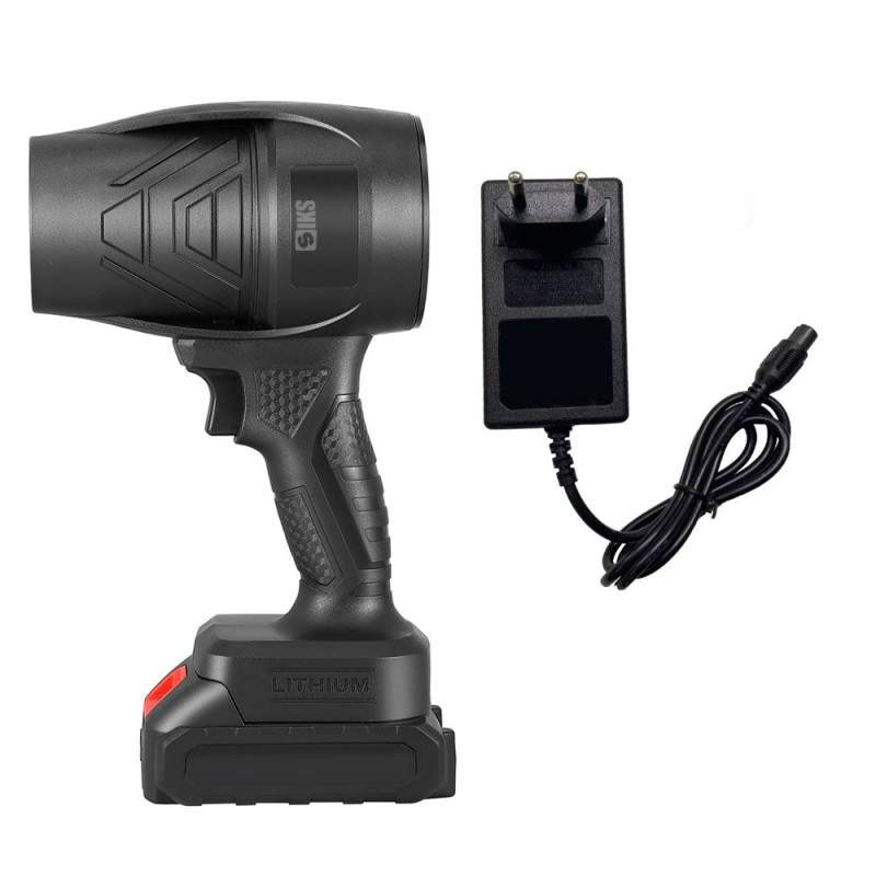 Suflanta Aer Fara Fir SIKS, Portabila, Baterie 48Vf, 3000mAh, Acumulator Inclus, Pentru Indepartare Praf, Uscare Picaturi Apa...