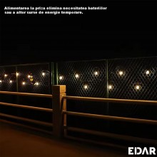 Instalatie LED EDAR Tip Ghirlanda Interior/Exterior/Gradina/Terasa, Becuri Tip Bulb, Lumina Calda, Interconectabila, 2W, Temp... Instalatie LED EDAR Tip Ghirlanda Interior/Exterior/Gradina/Terasa, Becuri Tip Bulb, Lumina Calda, Interconectabila, 2W, Temp...