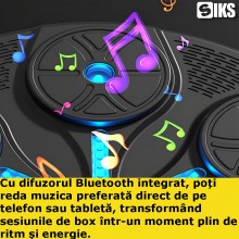 Aparat de Box SIKS Inteligent, Muzical, Iluminare LED, Display HD, Lumini RGB, Bluetooth, Difuzor Incorporat, USB, Functii Sm... Aparat de Box SIKS Inteligent, Muzical, Iluminare LED, Display HD, Lumini RGB, Bluetooth, Difuzor Incorporat, USB, Functii Sm...