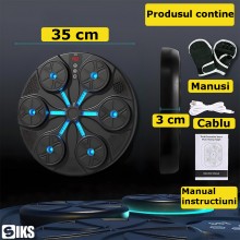 Aparat de Box SIKS Inteligent, Muzical, Iluminare LED, Display HD, Lumini RGB, Bluetooth, Difuzor Incorporat, USB, Functii Sm... Aparat de Box SIKS Inteligent, Muzical, Iluminare LED, Display HD, Lumini RGB, Bluetooth, Difuzor Incorporat, USB, Functii Sm...