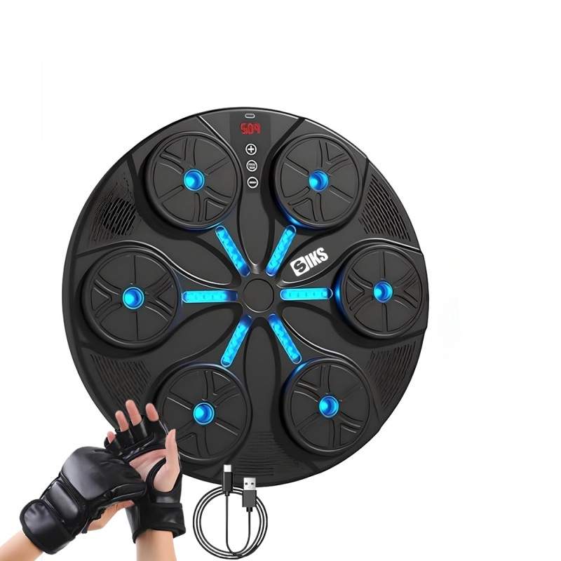 Aparat de Box SIKS Inteligent, Muzical, Iluminare LED, Display HD, Lumini RGB, Bluetooth, Difuzor Incorporat, USB, Functii Sm... Aparat de Box SIKS Inteligent, Muzical, Iluminare LED, Display HD, Lumini RGB, Bluetooth, Difuzor Incorporat, USB, Functii Sm...