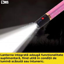 Dispozitiv Cu Electrosoc SIKS Profesional Pentru Autoaparare Tip Ruj, De Buzunar, Anti Caini, Animale Sau Pasari, Cu Lanterna... Dispozitiv Cu Electrosoc SIKS Profesional Pentru Autoaparare Tip Ruj, De Buzunar, Anti Caini, Animale Sau Pasari, Cu Lanterna...