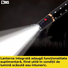 Dispozitiv Cu Electrosoc SIKS Profesional Pentru Autoaparare Tip Ruj, De Buzunar, Anti Caini, Animale Sau Pasari, Cu Lanterna... Dispozitiv Cu Electrosoc SIKS Profesional Pentru Autoaparare Tip Ruj, De Buzunar, Anti Caini, Animale Sau Pasari, Cu Lanterna...