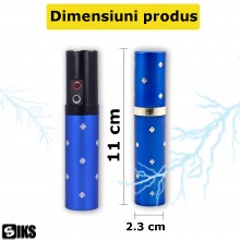 Dispozitiv Cu Electrosoc SIKS Profesional Pentru Autoaparare Tip Ruj, De Buzunar, Anti Caini, Animale Sau Pasari, Cu Lanterna... Dispozitiv Cu Electrosoc SIKS Profesional Pentru Autoaparare Tip Ruj, De Buzunar, Anti Caini, Animale Sau Pasari, Cu Lanterna...
