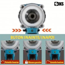Trusa Masina De Insurubat SIKS Cu Impact 2 in 1 Cu Acumulator, Patrat Si Bit, Trusa Completa Cu 32 De Accesorii, Iluminare Le... Trusa Masina De Insurubat SIKS Cu Impact 2 in 1 Cu Acumulator, Patrat Si Bit, Trusa Completa Cu 32 De Accesorii, Iluminare Le...