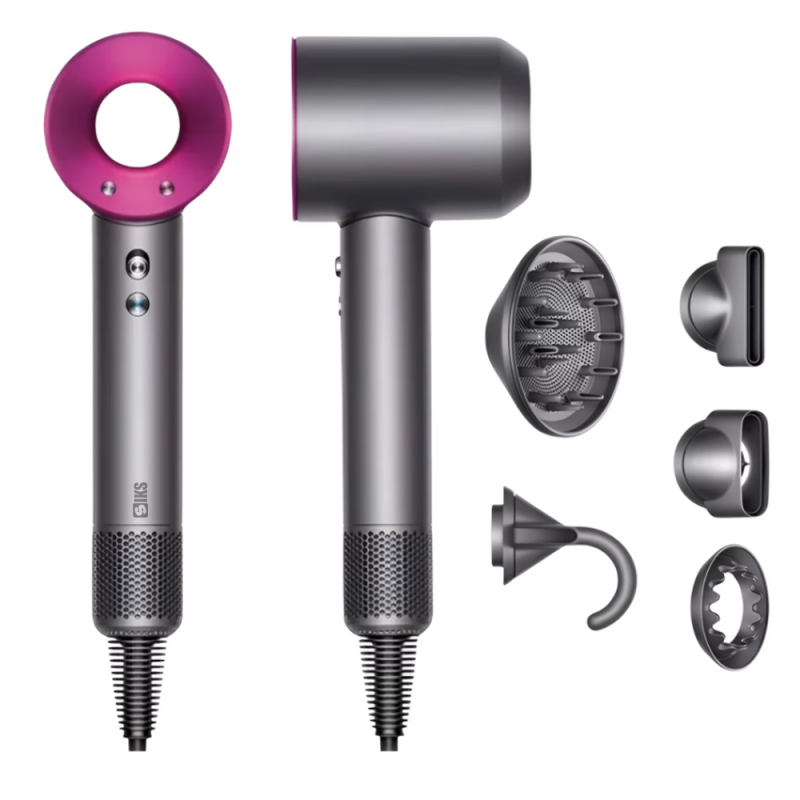 Uscator De Par Profesional SIKS, Functie De Ionizare, Anti Frizz, Cu Functii Avansate de Styling, 3 Trepte De Viteza, 4 Setar...
