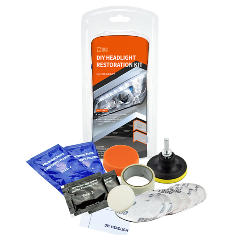 Kit Polish Faruri Auto Profesional SIKS Pentru Reparare Si Restaurare Cu Adaptor De Bormasina Inclus, Format Din Pasta Polish... Kit Polish Faruri Auto Profesional SIKS Pentru Reparare Si Restaurare Cu Adaptor De Bormasina Inclus, Format Din Pasta Polish...