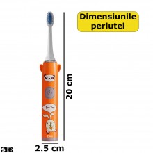 Periuta De Dinti Electrica SIKS Pentru Copii, 1 Treapta De Intensitate, Peri Moi, Rezistenta La Apa, Model Unicorn, Cu Bateri... Periuta De Dinti Electrica SIKS Pentru Copii, 1 Treapta De Intensitate, Peri Moi, Rezistenta La Apa, Model Unicorn, Cu Bateri...