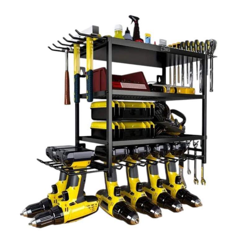 Raft Pentru Depozitare Bormasini SIKS, Scule Si Unelte Pentru Garaj Sau Atelier, Din Metal, Montare Pe Perete, Dimensiuni 63x... Raft Pentru Depozitare Bormasini SIKS, Scule Si Unelte Pentru Garaj Sau Atelier, Din Metal, Montare Pe Perete, Dimensiuni 63x...