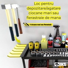 Raft Pentru Depozitare Bormasini SIKS, Scule Si Unelte Pentru Garaj Sau Atelier, Din Metal, Montare Pe Perete, Dimensiuni 63x... Raft Pentru Depozitare Bormasini SIKS, Scule Si Unelte Pentru Garaj Sau Atelier, Din Metal, Montare Pe Perete, Dimensiuni 63x...
