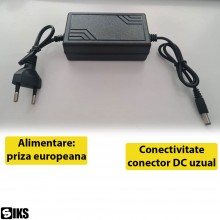 Sursa de Alimentare SIKS pentru Banda LED, Camere De Supraveghere Si Diverse Produse Electronice, Alimentator Priza AC 100-24...
