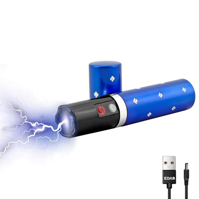 Dispozitiv Electrosoc EDAR, Pentru Autoaparare, De Buzunar, Tip Ruj, Anti Animale, Lanterna Inclusa, 5000K Volti, Reincarcabi... Dispozitiv Electrosoc EDAR, Pentru Autoaparare, De Buzunar, Tip Ruj, Anti Animale, Lanterna Inclusa, 5000K Volti, Reincarcabi...