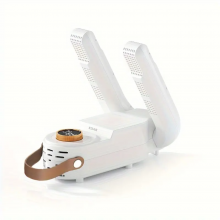 Uscator Electric Pentru Incaltaminte EDAR Cu Termostat intelligent, Functie Sterilizator Pentru Indepartarea Bacteriilor Si M...