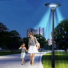 Lampa Solara Stradala Led EDAR Cu Montare Pe Stalp, Pentru Exterior, Alimentare Solara, Control Telecomanda, Senzori De Lumin...