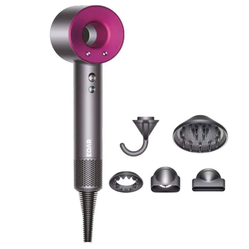 Uscator De Par Ionic EDAR, 3 Viteze Si 4 Trepte De Temperatura, Uscare Rapida, Accesorii Incluse, DIfuzor, Maner Ergonomic, R... Uscator De Par Ionic EDAR, 3 Viteze Si 4 Trepte De Temperatura, Uscare Rapida, Accesorii Incluse, DIfuzor, Maner Ergonomic, R...