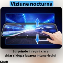 Camera Video Auto De Bord EDAR, Dubla, Tip Oglinda, Full HD 1080P, Fata-Spate, Camera Marsarier Inclusa, Full Display, Touch ... Camera Video Auto De Bord EDAR, Dubla, Tip Oglinda, Full HD 1080P, Fata-Spate, Camera Marsarier Inclusa, Full Display, Touch ...