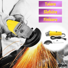 Set Scule EDAR Masina De Gaurit Cu Impact 780W Cu 2 Trepte De Viteza Si Polizor Unghiular, Mandrina 1.5–13 mm, 10.000 Rpm, Ne... Set Scule EDAR Masina De Gaurit Cu Impact 780W Cu 2 Trepte De Viteza Si Polizor Unghiular, Mandrina 1.5–13 mm, 10.000 Rpm, Ne...