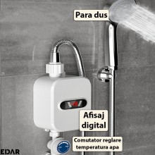 Mini Boiler Electric Cu Incalzire Apa Instant EDAR, Cu Alimentare La Priza, Pentru Autorulota, Baie, Casa, Comutator Reglare ... Mini Boiler Electric Cu Incalzire Apa Instant EDAR, Cu Alimentare La Priza, Pentru Autorulota, Baie, Casa, Comutator Reglare ...