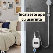 Mini Boiler Electric Cu Incalzire Apa Instant EDAR, Cu Alimentare La Priza, Pentru Autorulota, Baie, Casa, Comutator Reglare ... Mini Boiler Electric Cu Incalzire Apa Instant EDAR, Cu Alimentare La Priza, Pentru Autorulota, Baie, Casa, Comutator Reglare ...