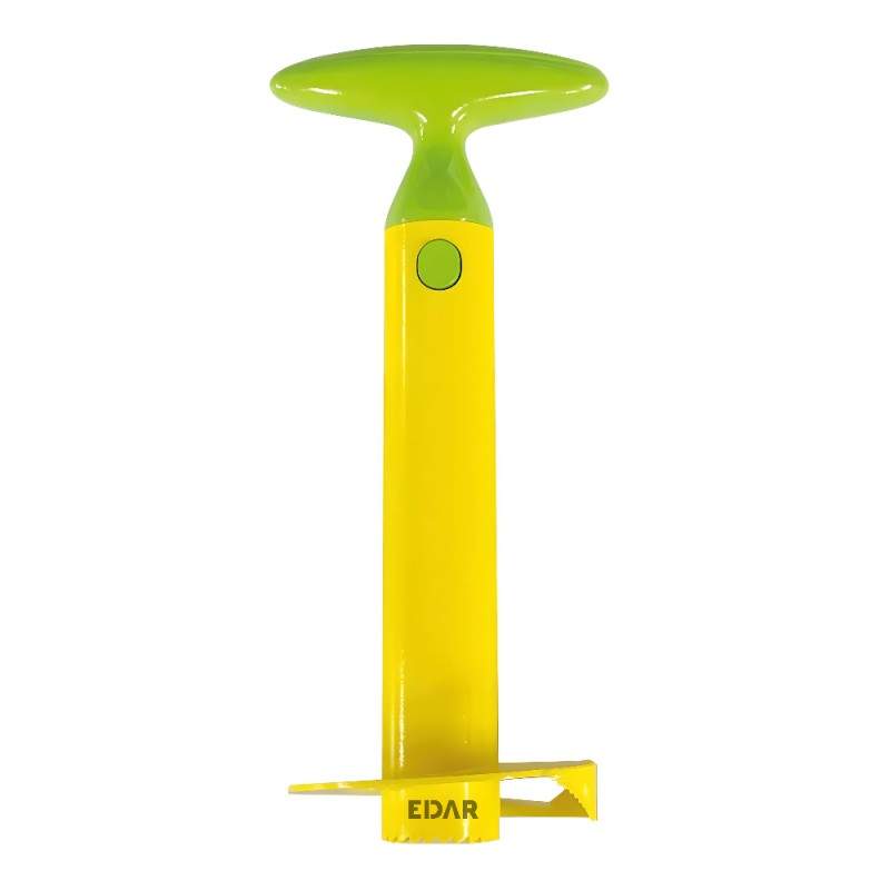 Aparat Pentru Curatat Si Feliat Ananas EDAR, Maner Plastic, Galben/Verde Aparat Pentru Curatat Si Feliat Ananas EDAR, Maner Plastic, Galben/Verde