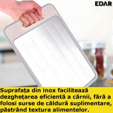 Tocator 4 in 1 Multifunctional EDAR, Pentru Dezghetat Carne Si Tocator, Ascutitor Cutite, Razatoare, Inox Si Plastic, Dimensi... Tocator 4 in 1 Multifunctional EDAR, Pentru Dezghetat Carne Si Tocator, Ascutitor Cutite, Razatoare, Inox Si Plastic, Dimensi...