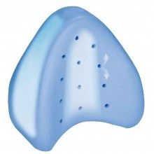 Perna ortopedica SIKS® genunchi/picioare cu spuma de memorie, alb