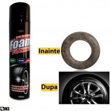 Spray SIKS Tip Spuma Pentru Curatare, Protectie Si Stralucire Cauciucuri Auto, Solutie Detailing Si Tratament Cauciuc, 650 ML... Spray SIKS Tip Spuma Pentru Curatare, Protectie Si Stralucire Cauciucuri Auto, Solutie Detailing Si Tratament Cauciuc, 650 ML...