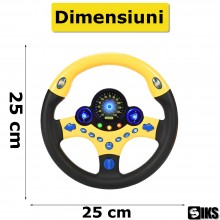 Volan SIKS Portabil Interactiv Multifunctional, De Jucarie, Kids Driving Simulator, Cu Sunete si Lumini, Rotire 360 Grade, Se... Volan SIKS Portabil Interactiv Multifunctional, De Jucarie, Kids Driving Simulator, Cu Sunete si Lumini, Rotire 360 Grade, Se...