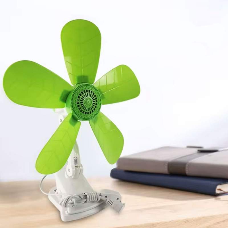 Ventilator Aer Portabil SIKS De Birou Sau Podea Cu 1 Viteza, Prindere Cu Clips, Reglabil, Conectare La Priza, Silentios, Pute...