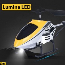 Elicopter SIKS Cu Telecomanda Pentru Copii, Cu Giroscop Incorporat, Carcasa De Metal, Lumina Led, Rezistent La Cazaturi, Idea... Elicopter SIKS Cu Telecomanda Pentru Copii, Cu Giroscop Incorporat, Carcasa De Metal, Lumina Led, Rezistent La Cazaturi, Idea...