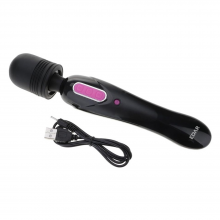 Vibrator Flexibil EDAR Pentru Stimulare Clitoridiana, Cap Din Silicon, 10 Funcții De Vibratie, Ideal Pentru Masaj Intim, Rezi...