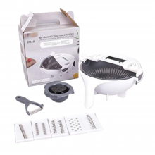 Set Multifunctional EDAR Pentru Taiat, Feliat, Scurs Si Curatat Legume Si Fructe