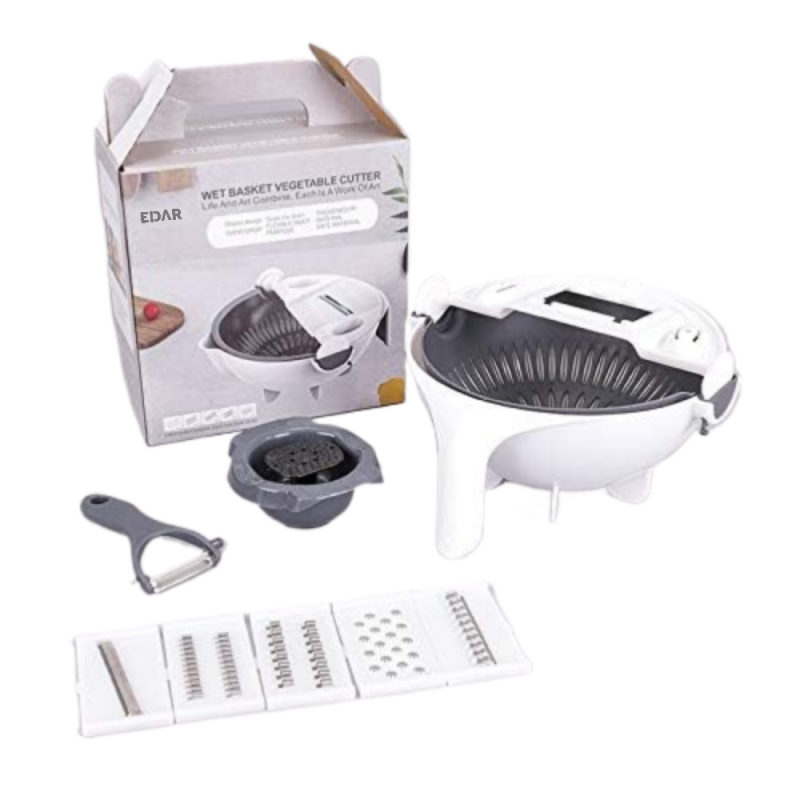 Set Multifunctional EDAR Pentru Taiat, Feliat, Scurs Si Curatat Legume Si Fructe Set Multifunctional EDAR Pentru Taiat, Feliat, Scurs Si Curatat Legume Si Fructe