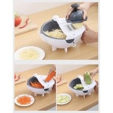 Feliator multifunctional SIKS® cu strecuratoare si decojitor, pentru legume/fructe Feliator multifunctional SIKS® cu strecuratoare si decojitor, pentru legume/fructe