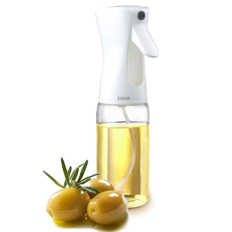 Pulverizator Pentru Ulei, Otet Sau Alte Lichide EDAR, Reincarcabil, Oliviera Capacitate 210 ml, Sticla/Plastic, Usor De Curat...