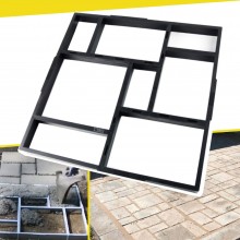 Matrita Cu Contur SIKS pentru Turnat Pavaj din Beton Amprentat Sau Piatra Decorativa, Sablon Forma Imitatie Naturala , Stampa...
