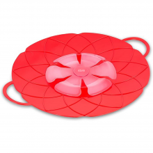 Capac Anti-Revarsare Din Silicon EDAR, Universal, 31.5 cm, Rezistent La Temperatura, Ideal Pentru Oale Si Tigai