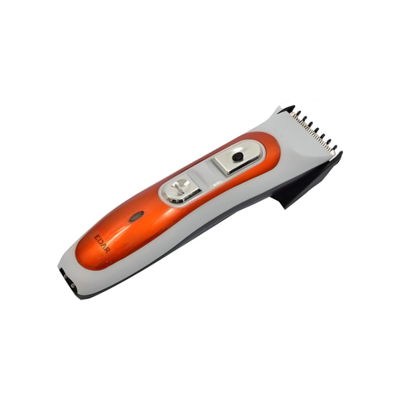 Masina De Tuns Par Si Barba EDAR, Lame Inox Detasabile, Acumulator Reincarcabil, Indicator Incarcare, Portocaliu/Alb Masina De Tuns Par Si Barba EDAR, Lame Inox Detasabile, Acumulator Reincarcabil, Indicator Incarcare, Portocaliu/Alb