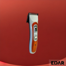 Masina De Tuns Par Si Barba EDAR, Lame Inox Detasabile, Acumulator Reincarcabil, Indicator Incarcare, Portocaliu/Alb Masina De Tuns Par Si Barba EDAR, Lame Inox Detasabile, Acumulator Reincarcabil, Indicator Incarcare, Portocaliu/Alb