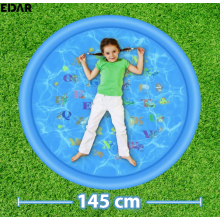 Fantana Arteziana Pentru Copii EDAR Cu Sprinklere Pentru Apa, Pentru Exterior, Diametru 145 Cm, Cu Animale/Alfabet, Albastru/... Fantana Arteziana Pentru Copii EDAR Cu Sprinklere Pentru Apa, Pentru Exterior, Diametru 145 Cm, Cu Animale/Alfabet, Albastru/...