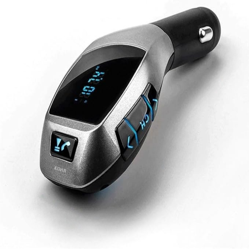 X6 Modulator FM Auto EDAR Cu Bluetooth Si Incarcare USB, Apeluri Hands-Free, Card TF, 1000mA X6 Modulator FM Auto EDAR Cu Bluetooth Si Incarcare USB, Apeluri Hands-Free, Card TF, 1000mA