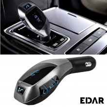 X6 Modulator FM Auto EDAR Cu Bluetooth Si Incarcare USB, Apeluri Hands-Free, Card TF, 1000mA X6 Modulator FM Auto EDAR Cu Bluetooth Si Incarcare USB, Apeluri Hands-Free, Card TF, 1000mA