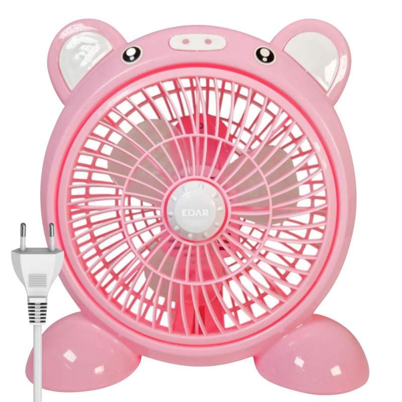 Ventilator De Aer Pentru Masa, Birou Sau Noptiera EDAR, Pentru Camera Copilului, Doua Viteze De Ventilatie, Alimentare Priza,... Ventilator De Aer Pentru Masa, Birou Sau Noptiera EDAR, Pentru Camera Copilului, Doua Viteze De Ventilatie, Alimentare Priza,...