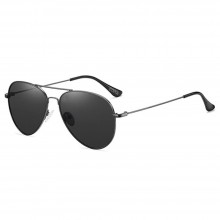 Ochelari De Condus Pe Timp De Zi EDAR, Polarizati, Unisex, Protectie UVA Si UVB, Rama Metalica, Negru