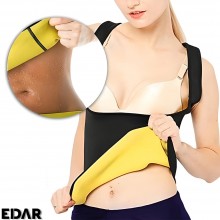 Maiou EDAR Din Neopren Pentru Slabire, Marimea XXL, Culoare Neagra Maiou EDAR Din Neopren Pentru Slabire, Marimea XXL, Culoare Neagra