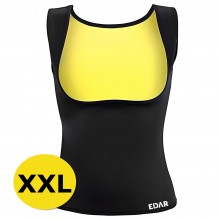 Maiou EDAR Din Neopren Pentru Slabire, Marimea XXL, Culoare Neagra