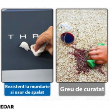 Covoras De Baie EDAR, Cu Mesaj Bathroom, Absorbant, Antiderapant, Material Moale, Curatoare Usoara, 57 x 38 cm, Bleumarin Covoras De Baie EDAR, Cu Mesaj Bathroom, Absorbant, Antiderapant, Material Moale, Curatoare Usoara, 57 x 38 cm, Bleumarin