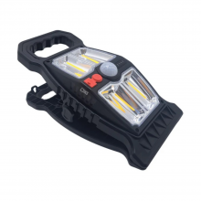 Lampa Solara SIKS Portabila De Exterior Cu Incarcare Solara Si Incarcare USB, Prindere Tip Clema Sau Cu Suruburi, Senzor De M...