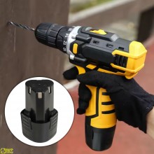 Acumulator De Rezerva Li-ion 12V Cu 3 Pini SIKS, Compatibil Cu Foarfeca De Gradina, Motocoasa, Mini Fierastrau, Mini Flex SIK...